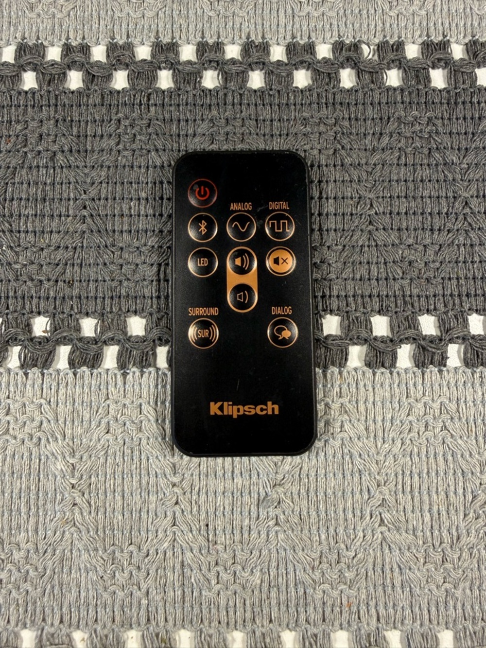 Remote Control For Klipsch Sound Bar Speaker RSB-3 R-4B RSB-8 - Genuine OEM